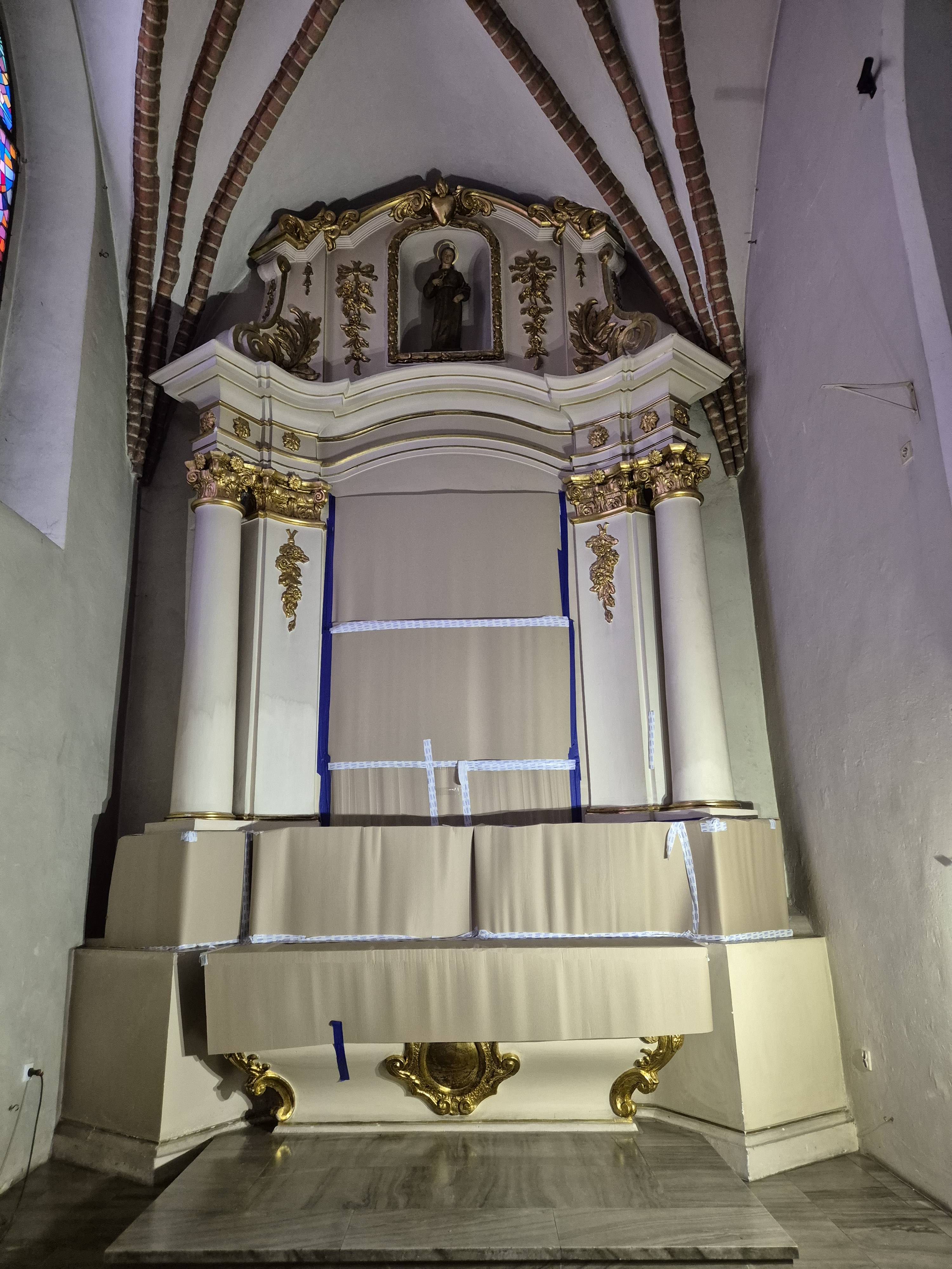 Remont koscioła św. Marcin