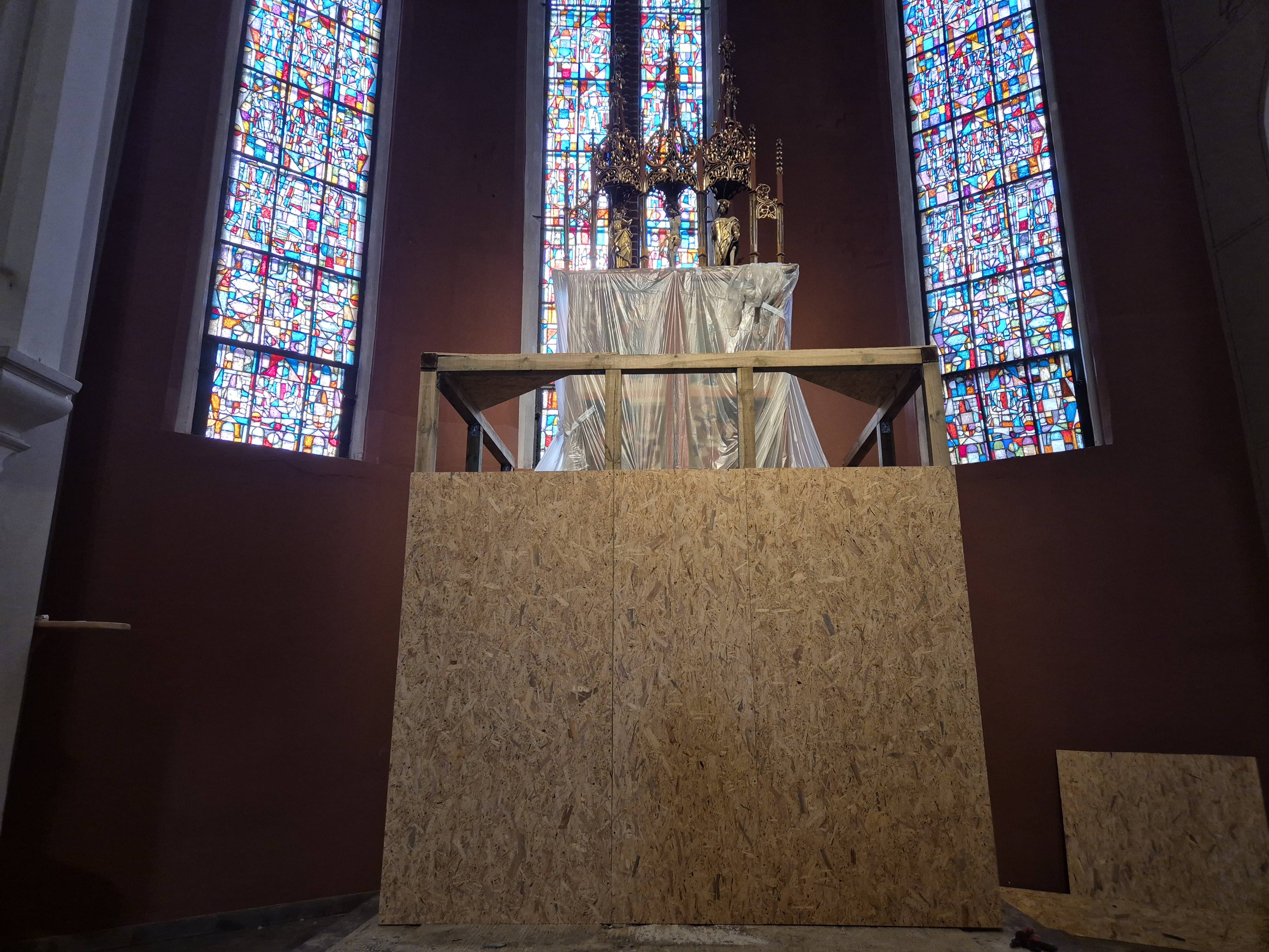 Remont koscioła św. Marcin