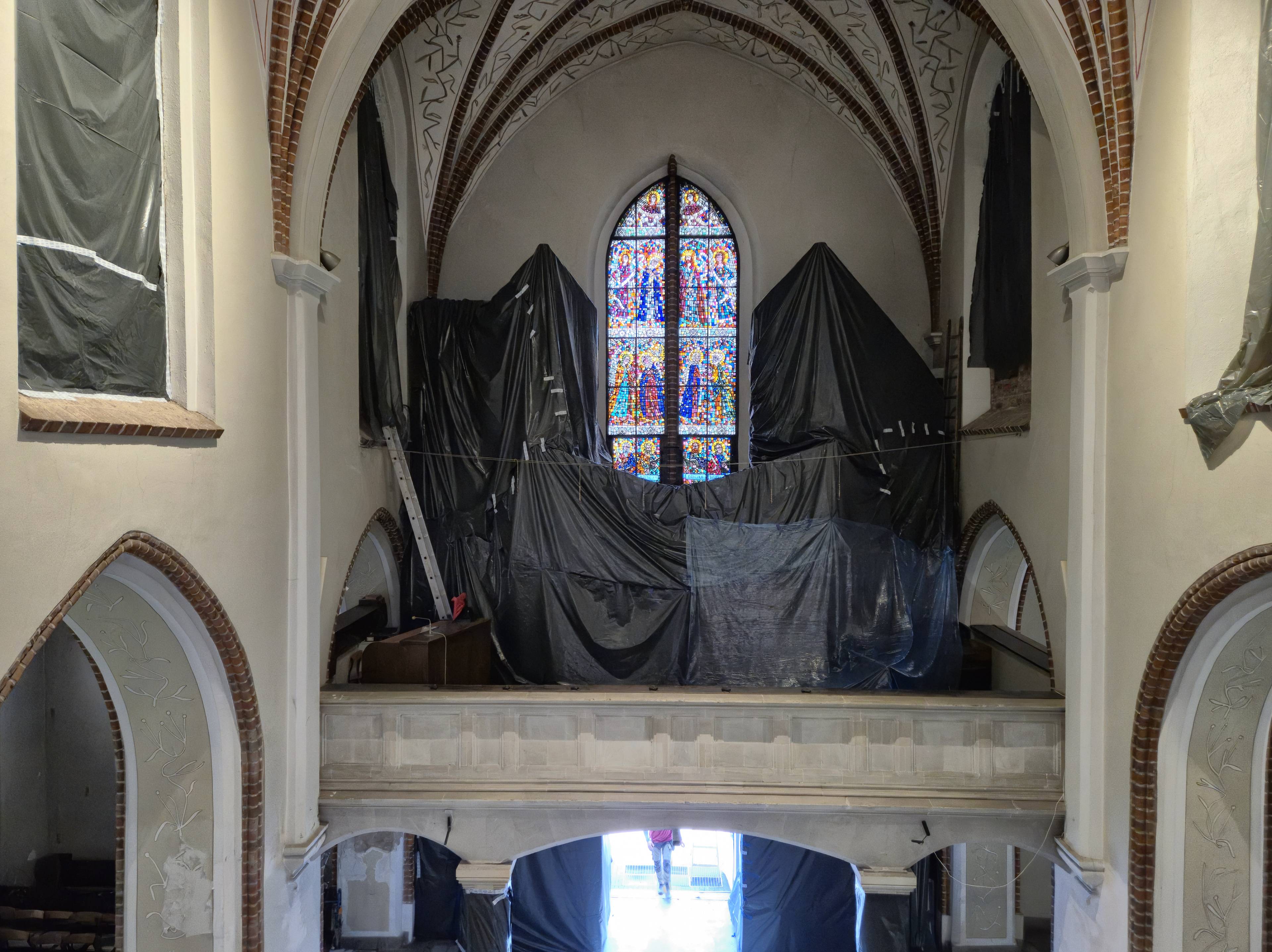 Remont koscioła św. Marcin