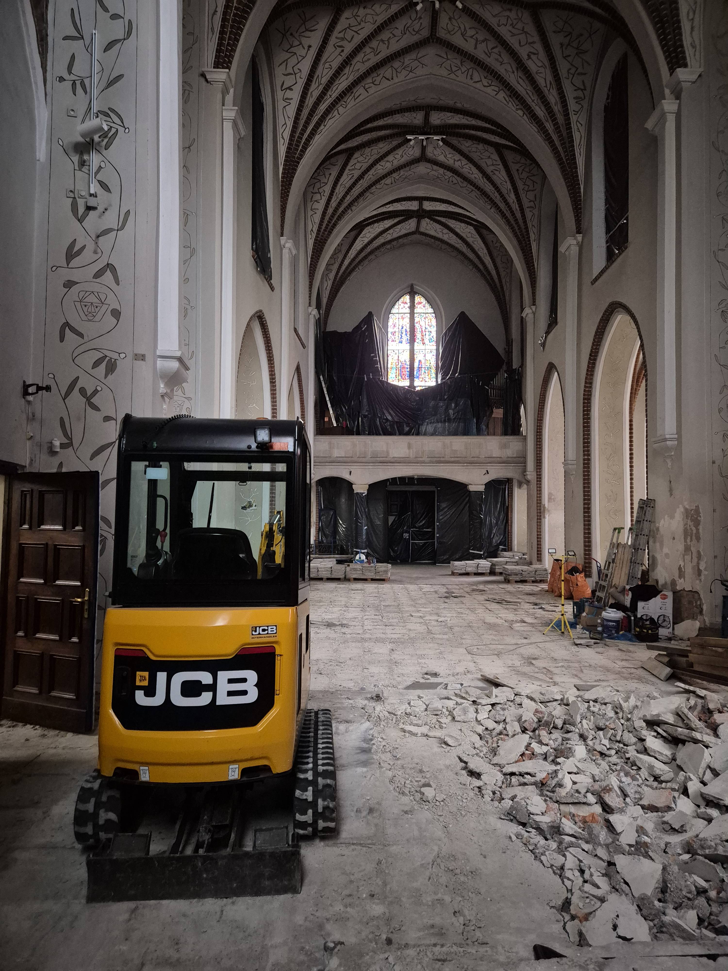 Remont koscioła św. Marcin