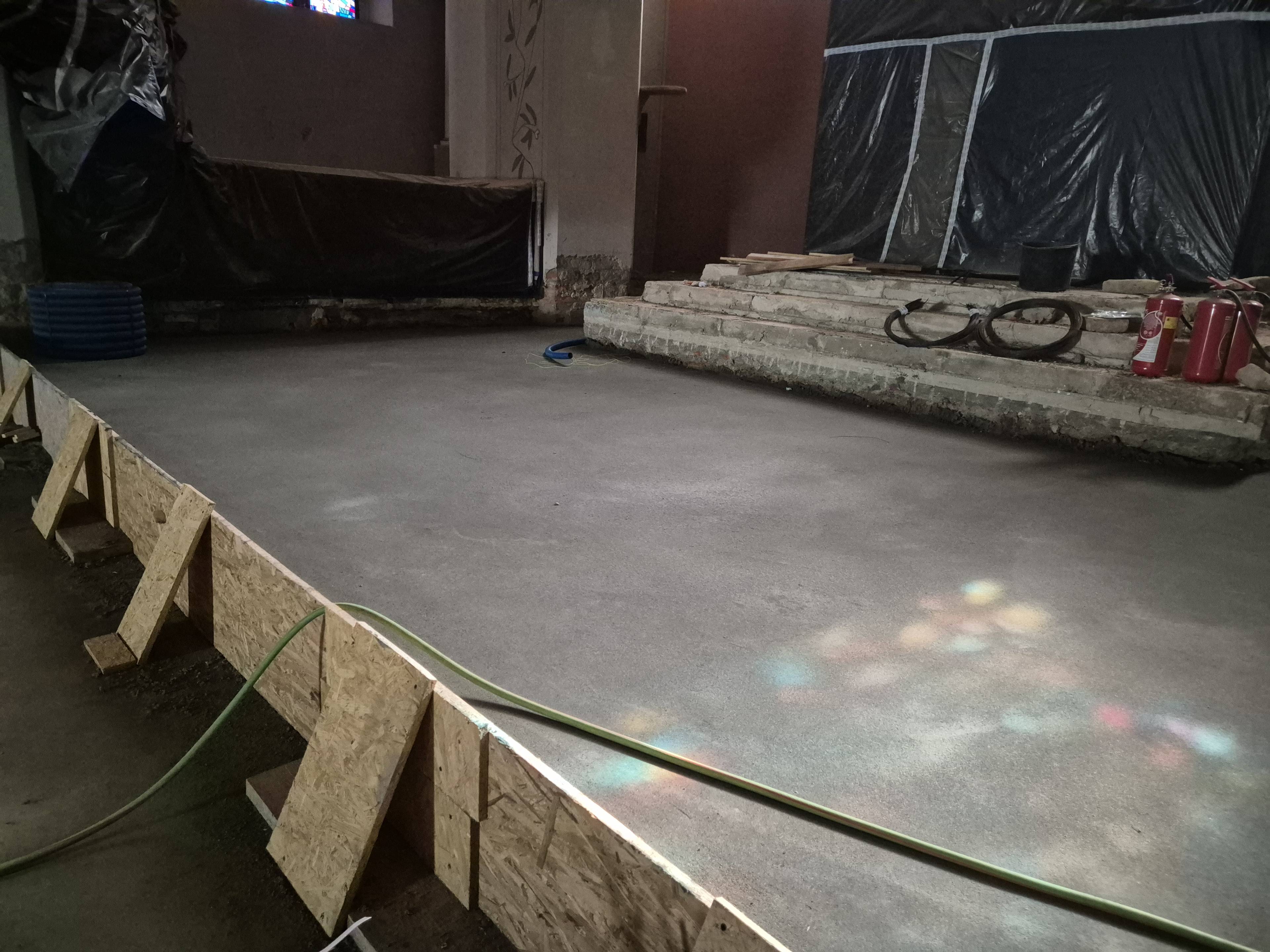 Remont koscioła św. Marcin