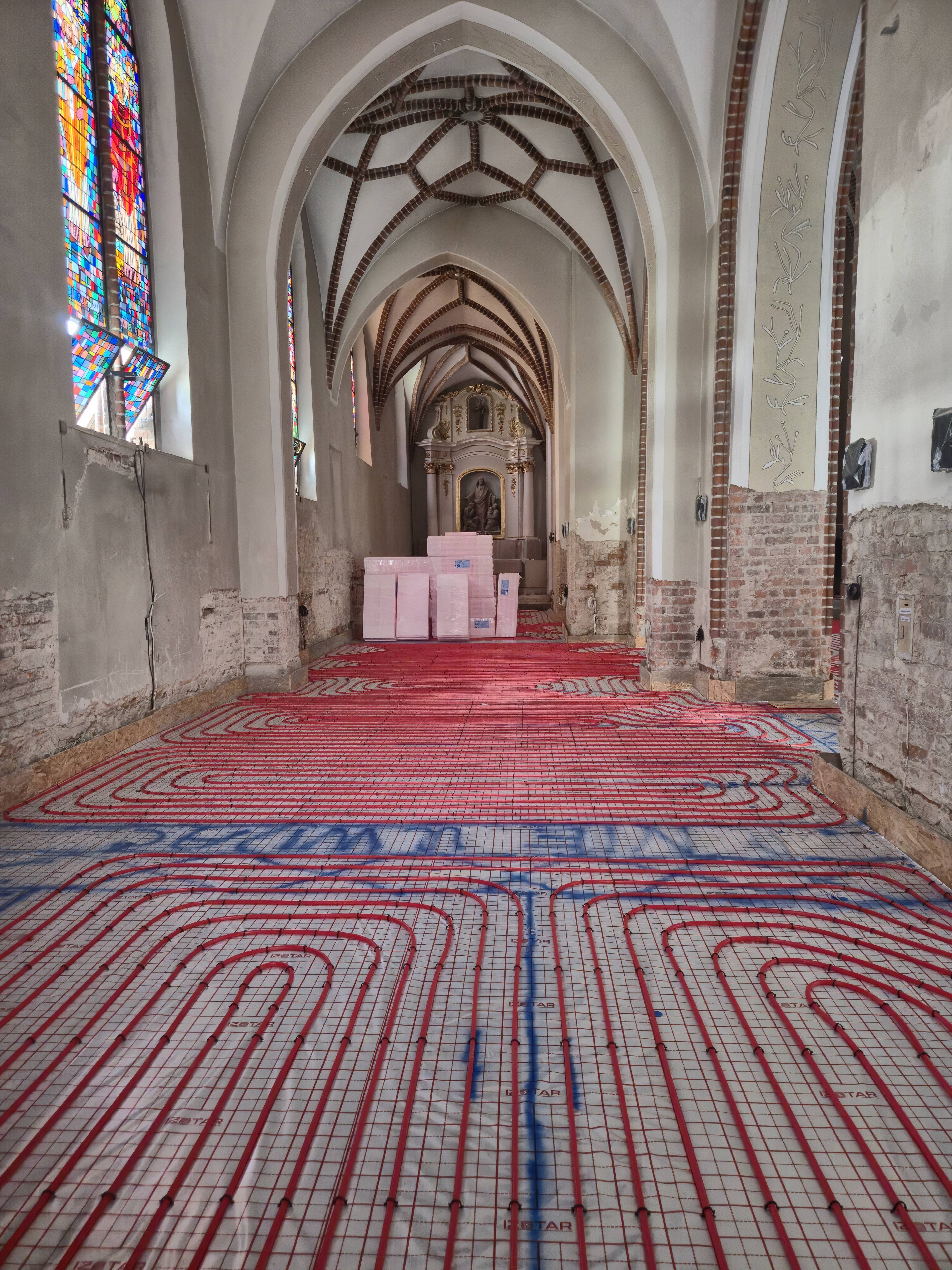 Remont koscioła św. Marcin