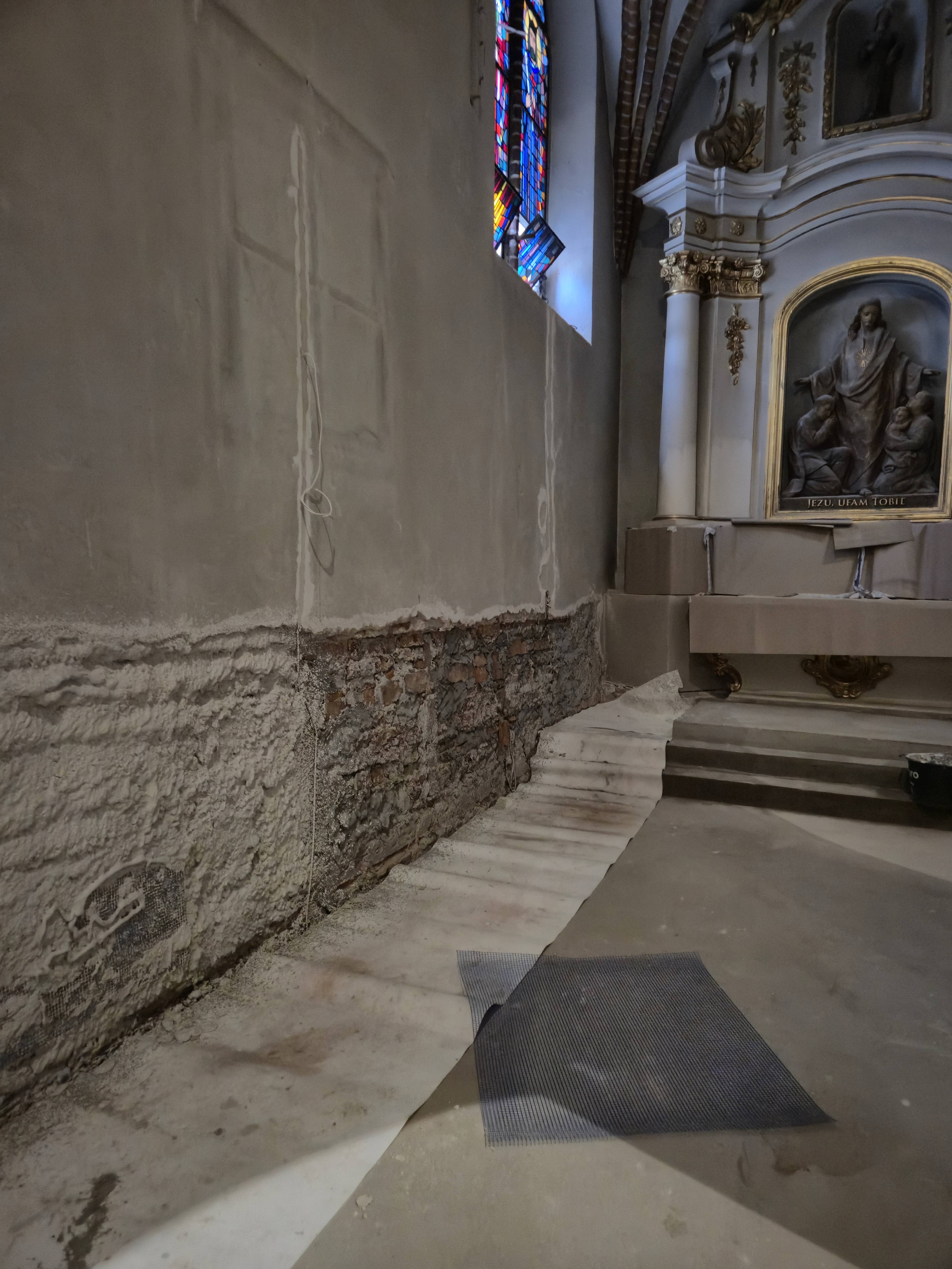 Remont koscioła św. Marcin