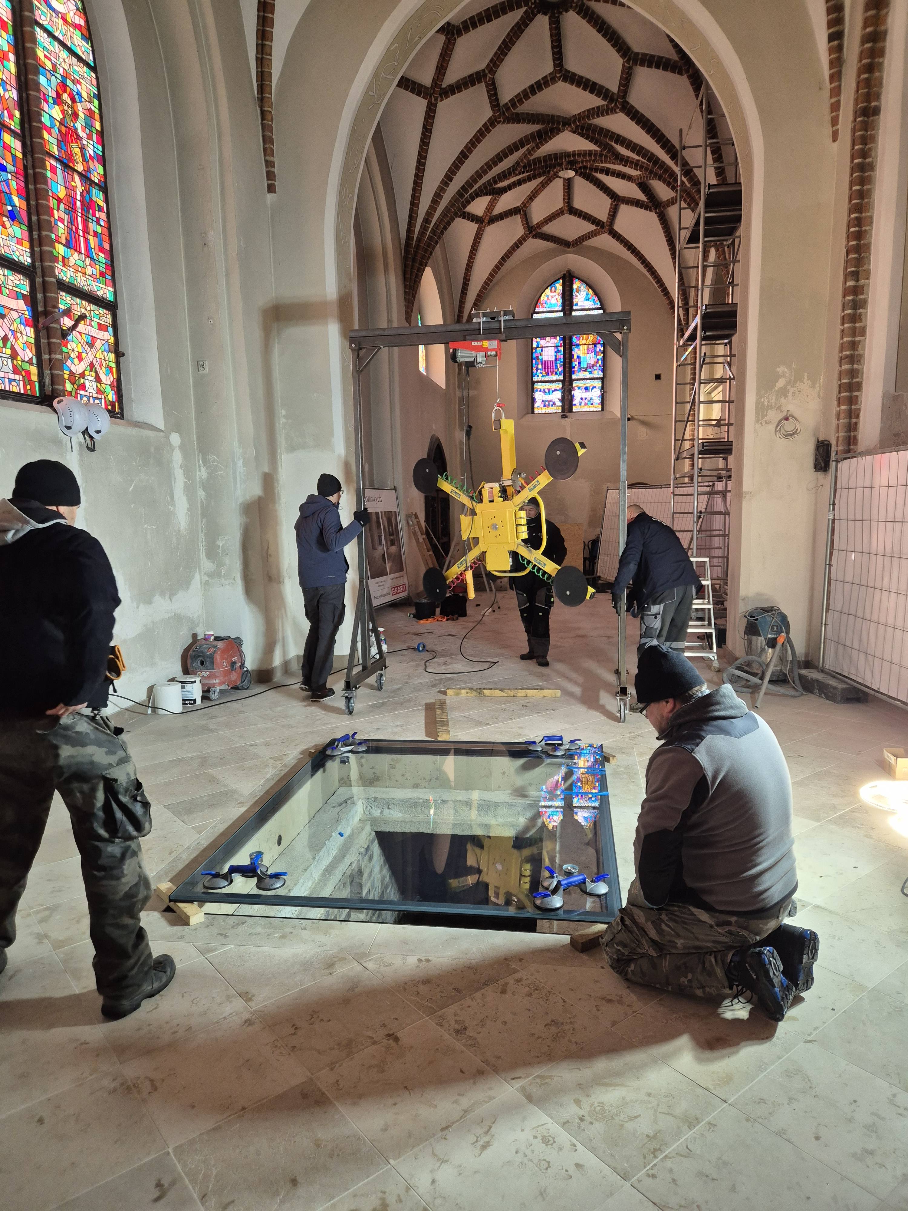 Remont koscioła św. Marcin