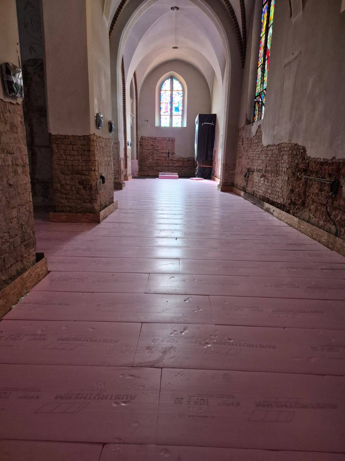 Remont koscioła św. Marcin