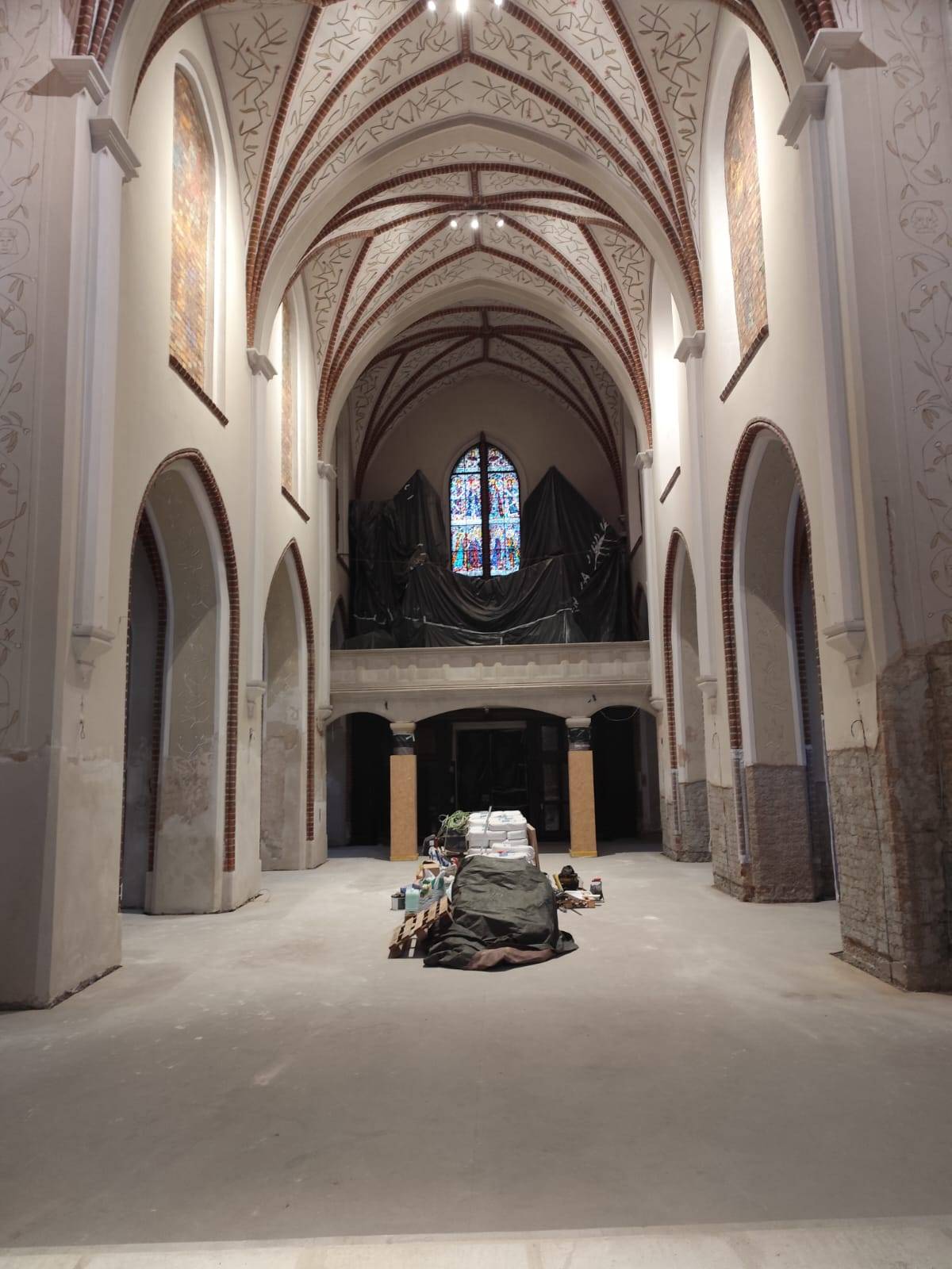 Remont koscioła św. Marcin