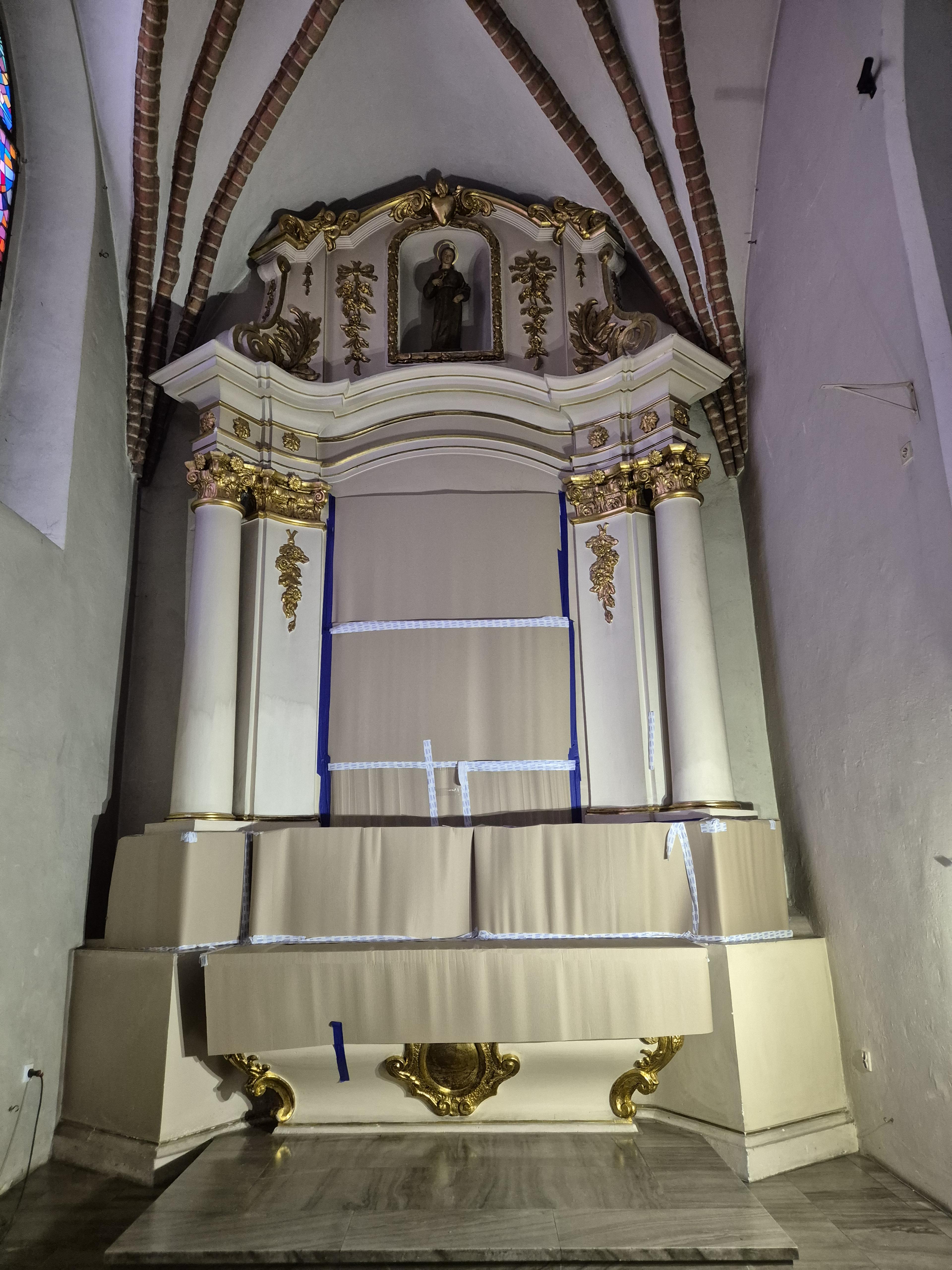 Remont koscioła św. Marcin