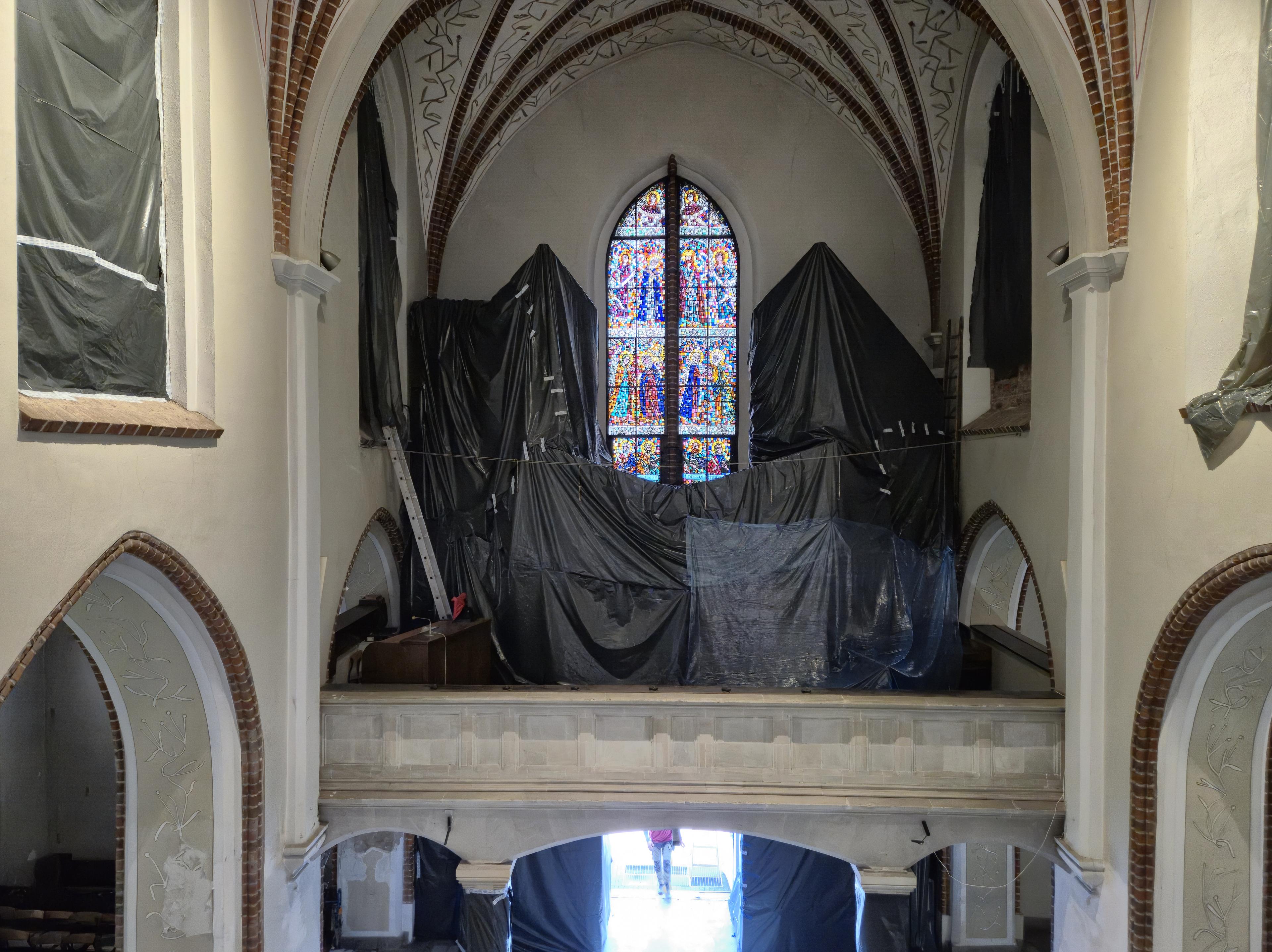 Remont koscioła św. Marcin