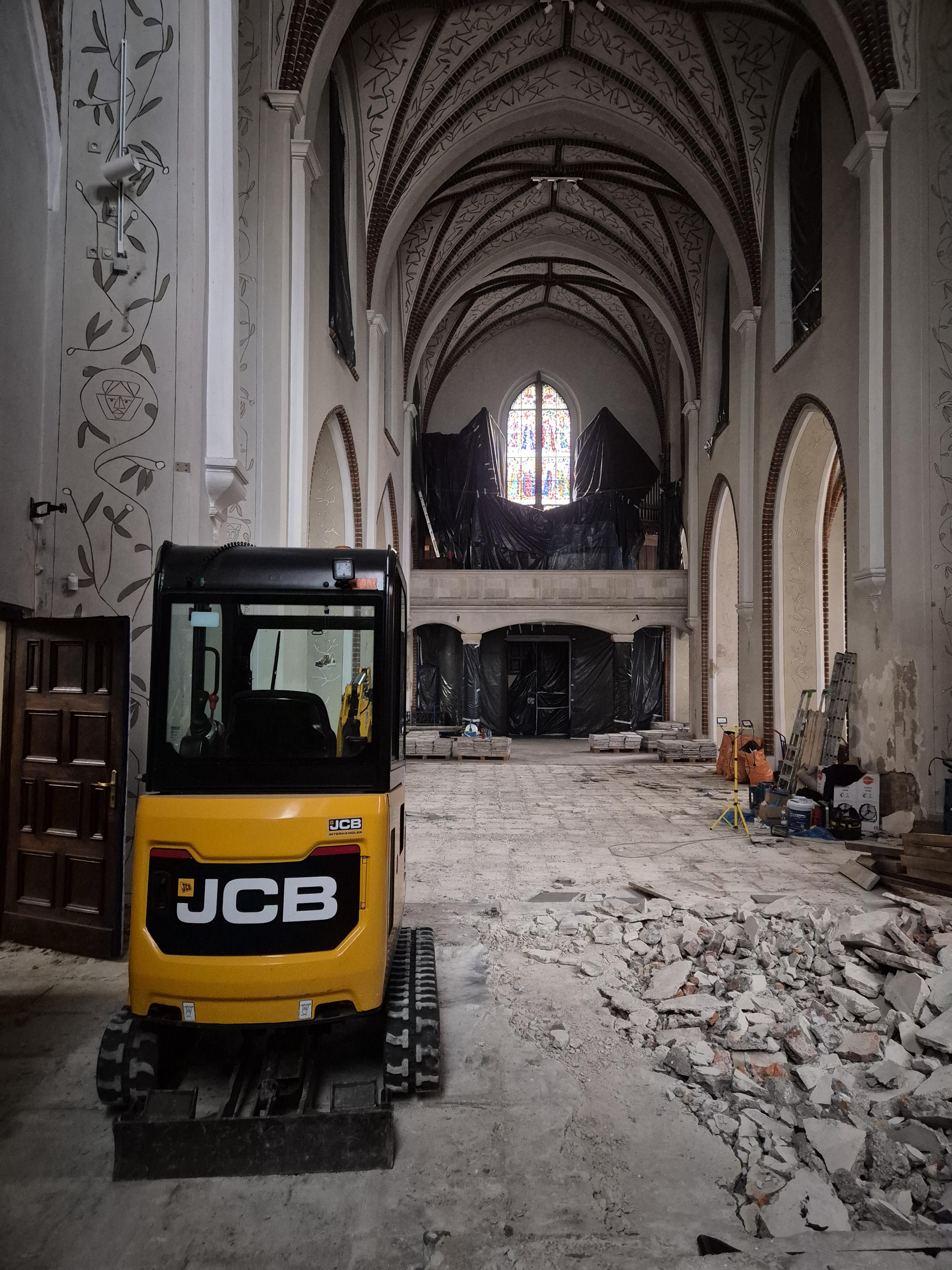 Remont koscioła św. Marcin