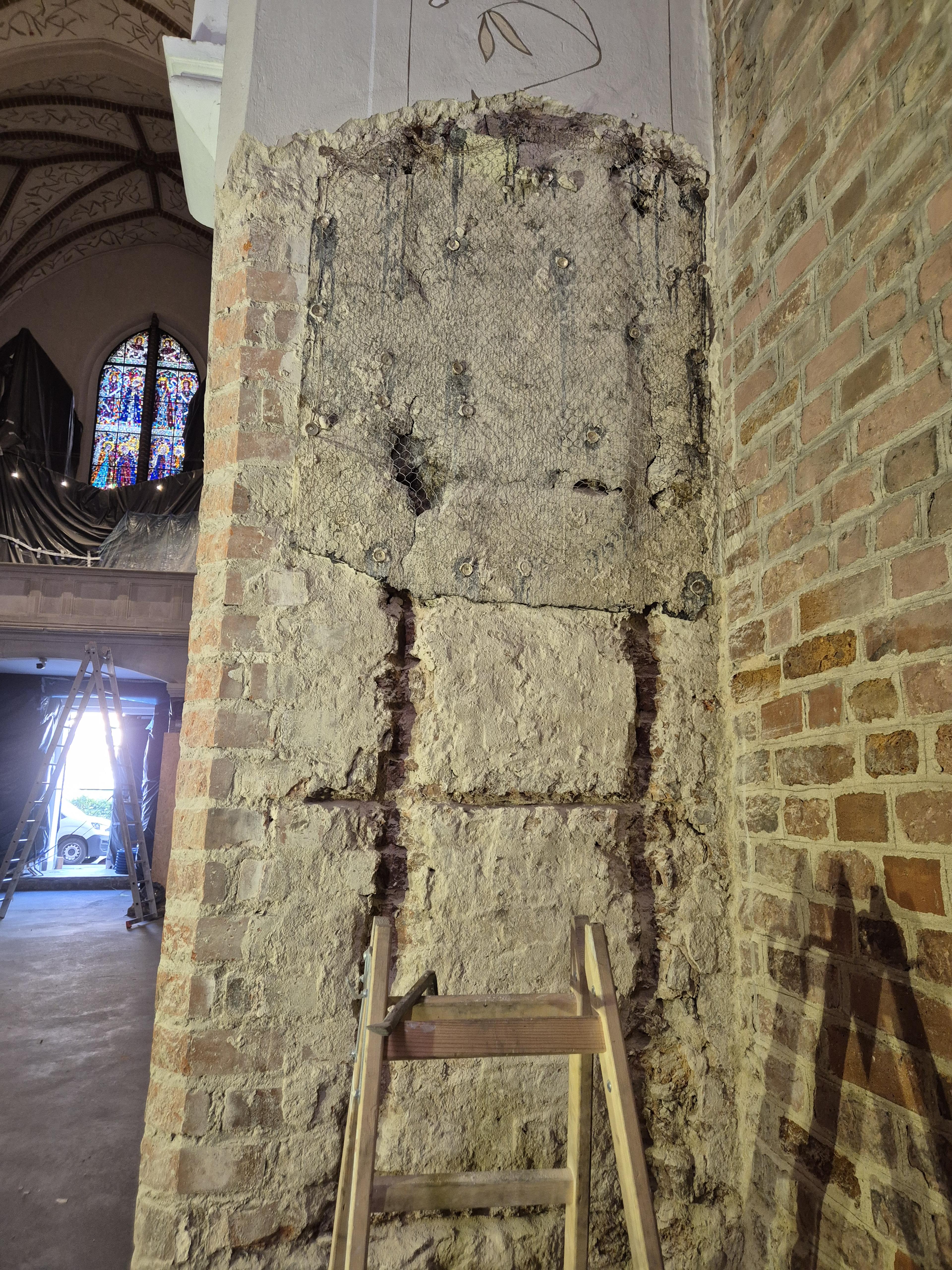 Remont koscioła św. Marcin