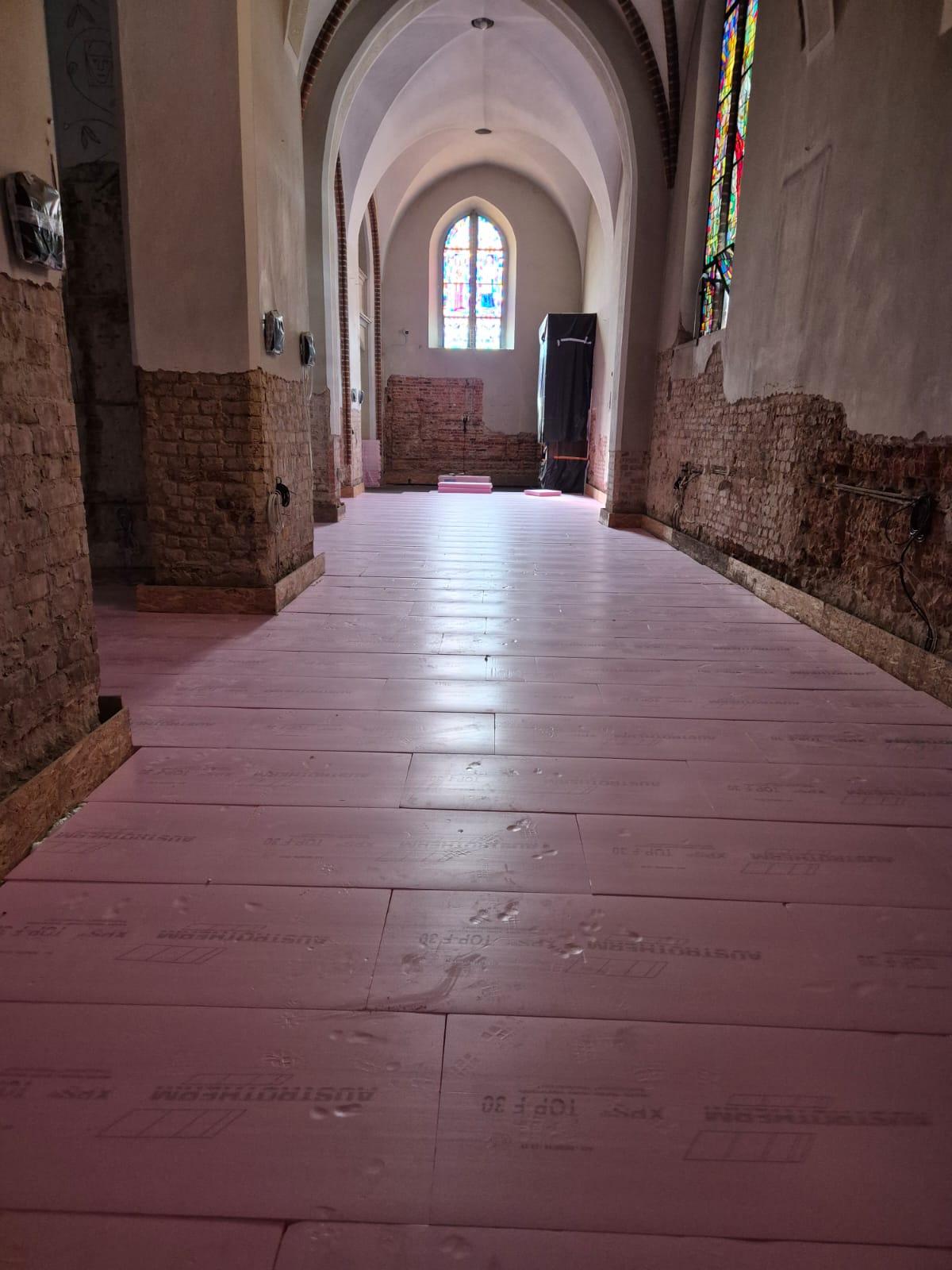 Remont koscioła św. Marcin