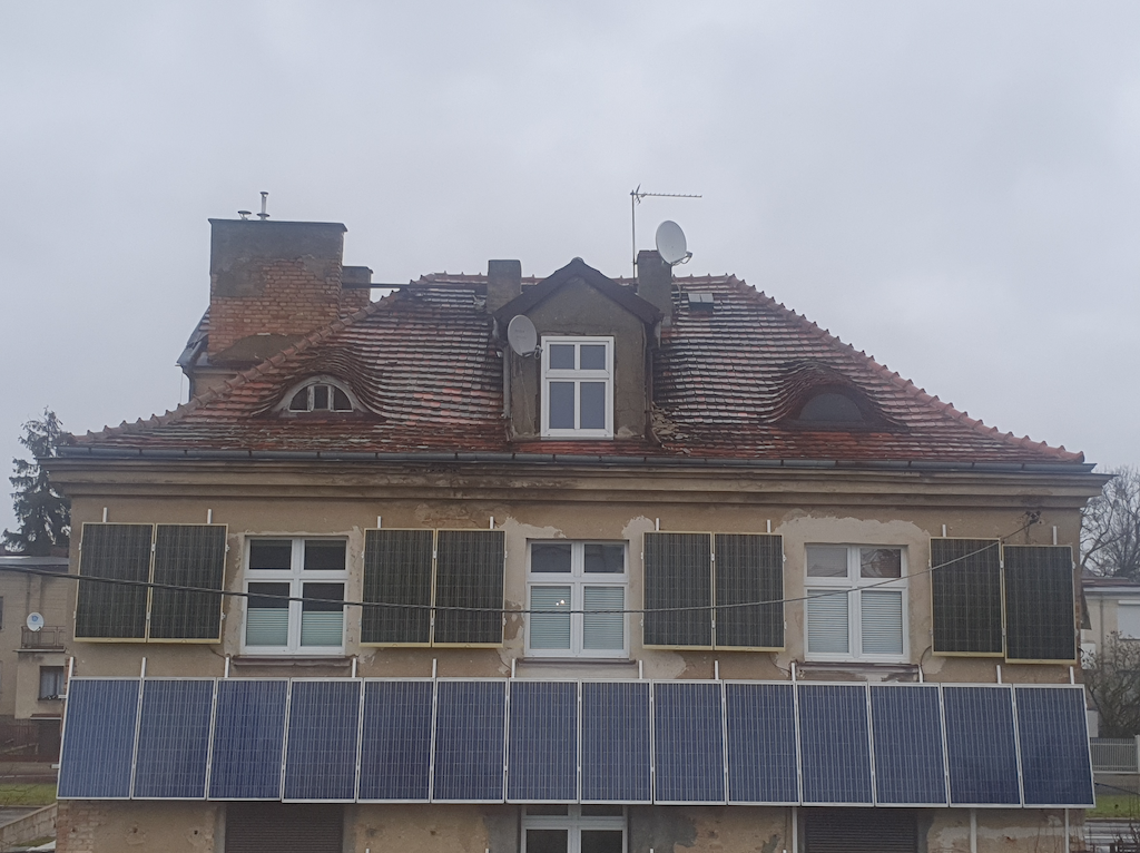 Modernizacja elewacji - przed