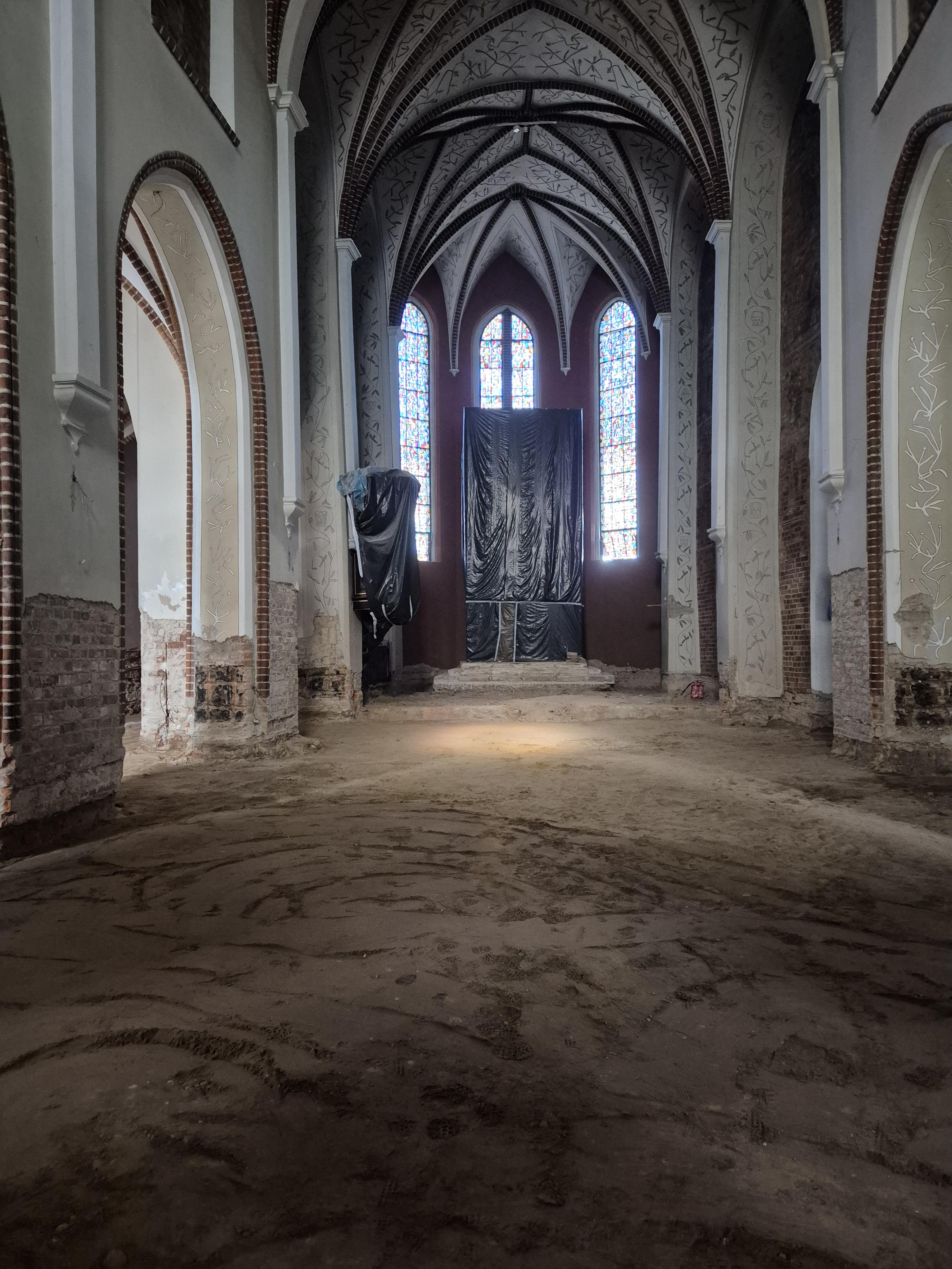 Remont Kościoła św. Marcin - przed