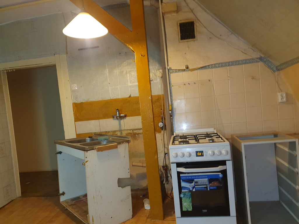 Przebudowa domu - przed