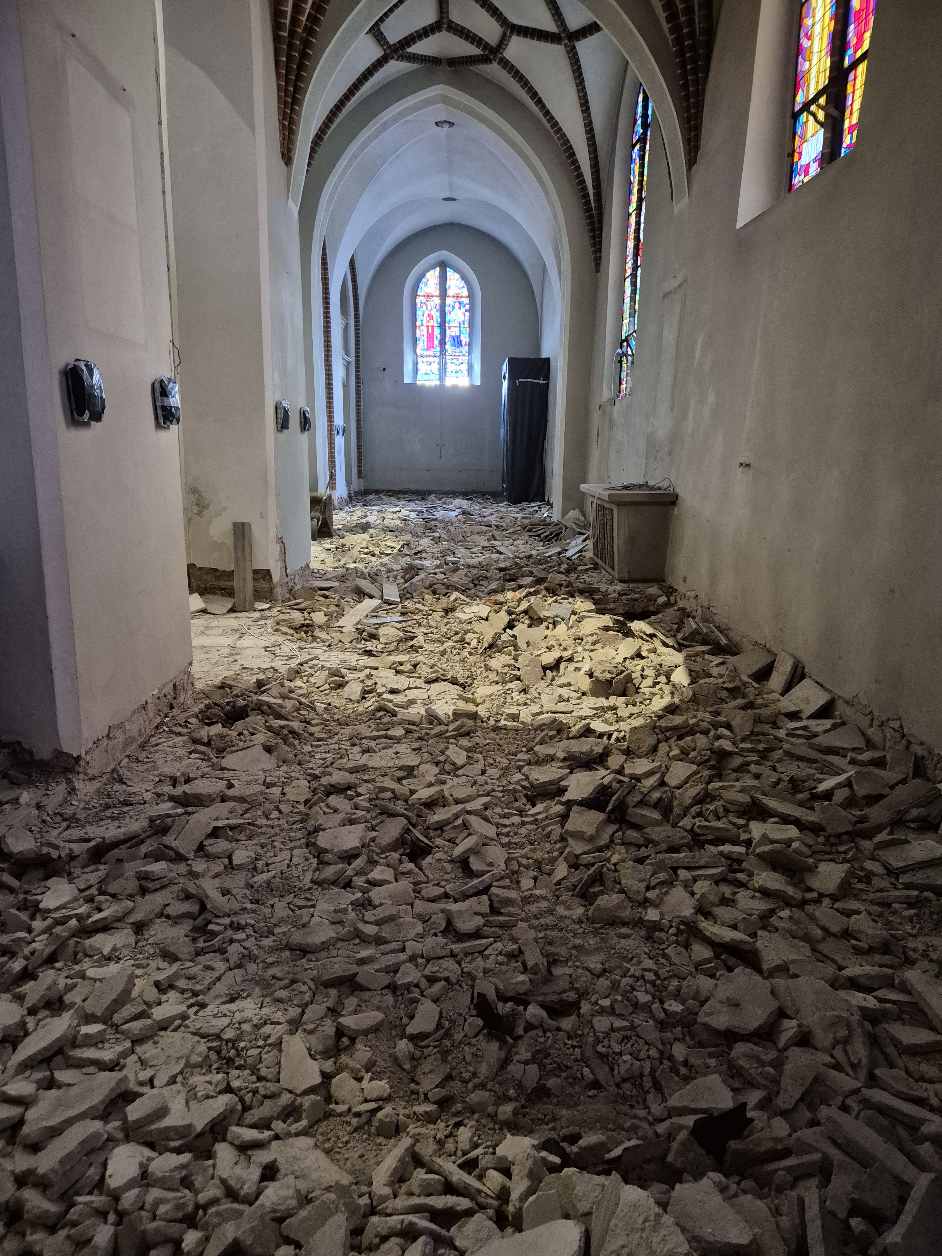 Remont Kościoła św. Marcin – etap 1