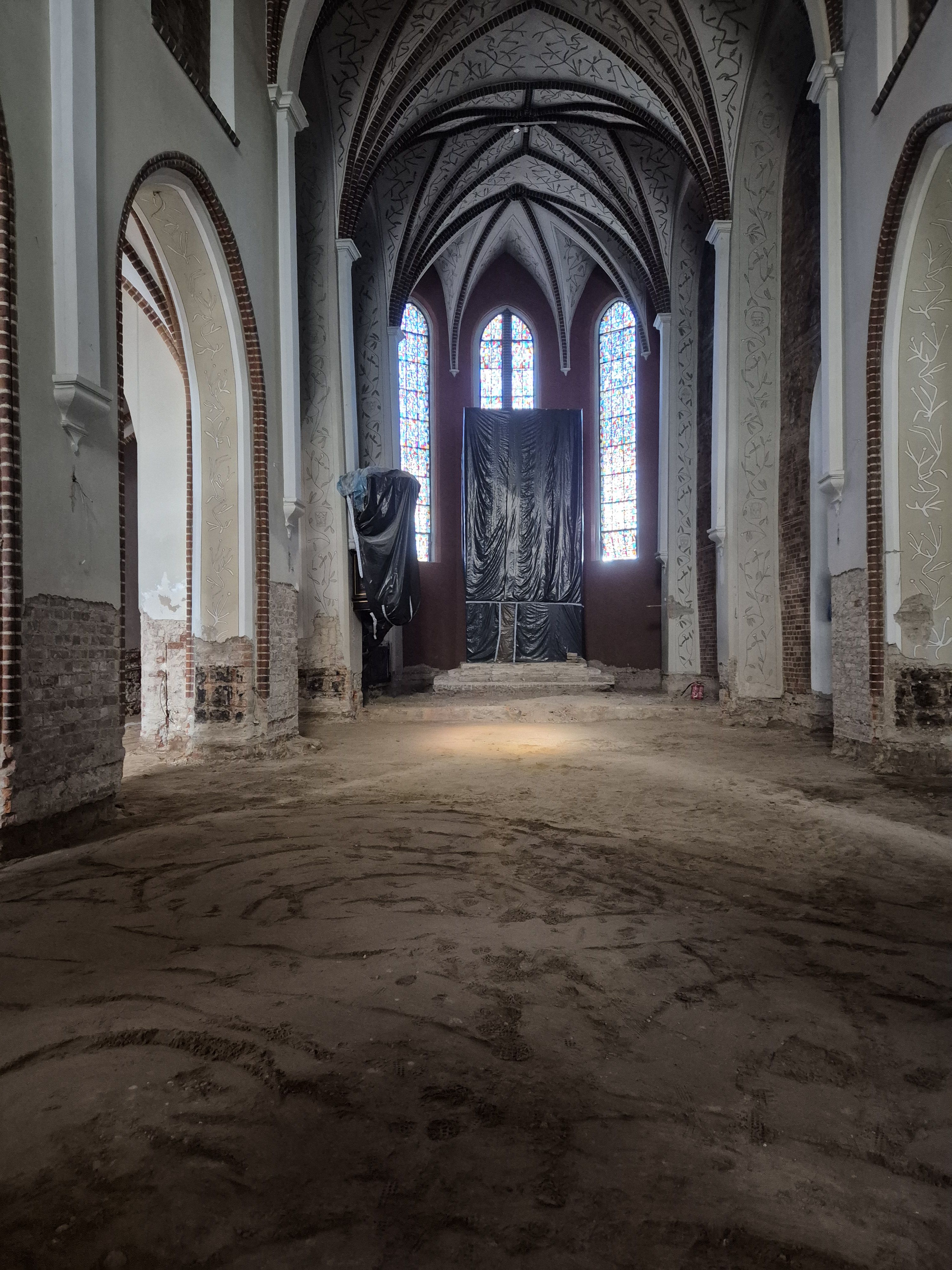 Remont Kościoła św. Marcina - przed